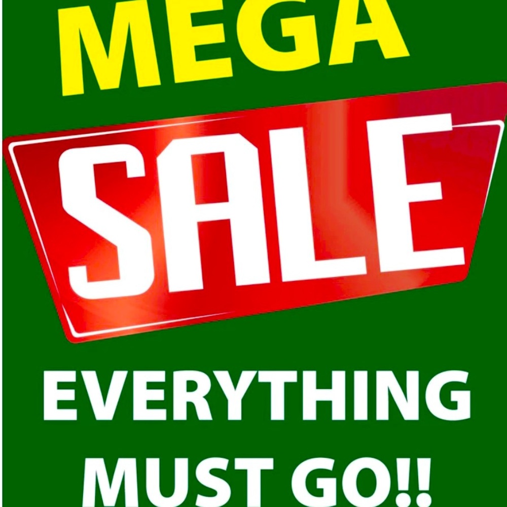 Restocking Sale. Make me an offer I can’t refuse